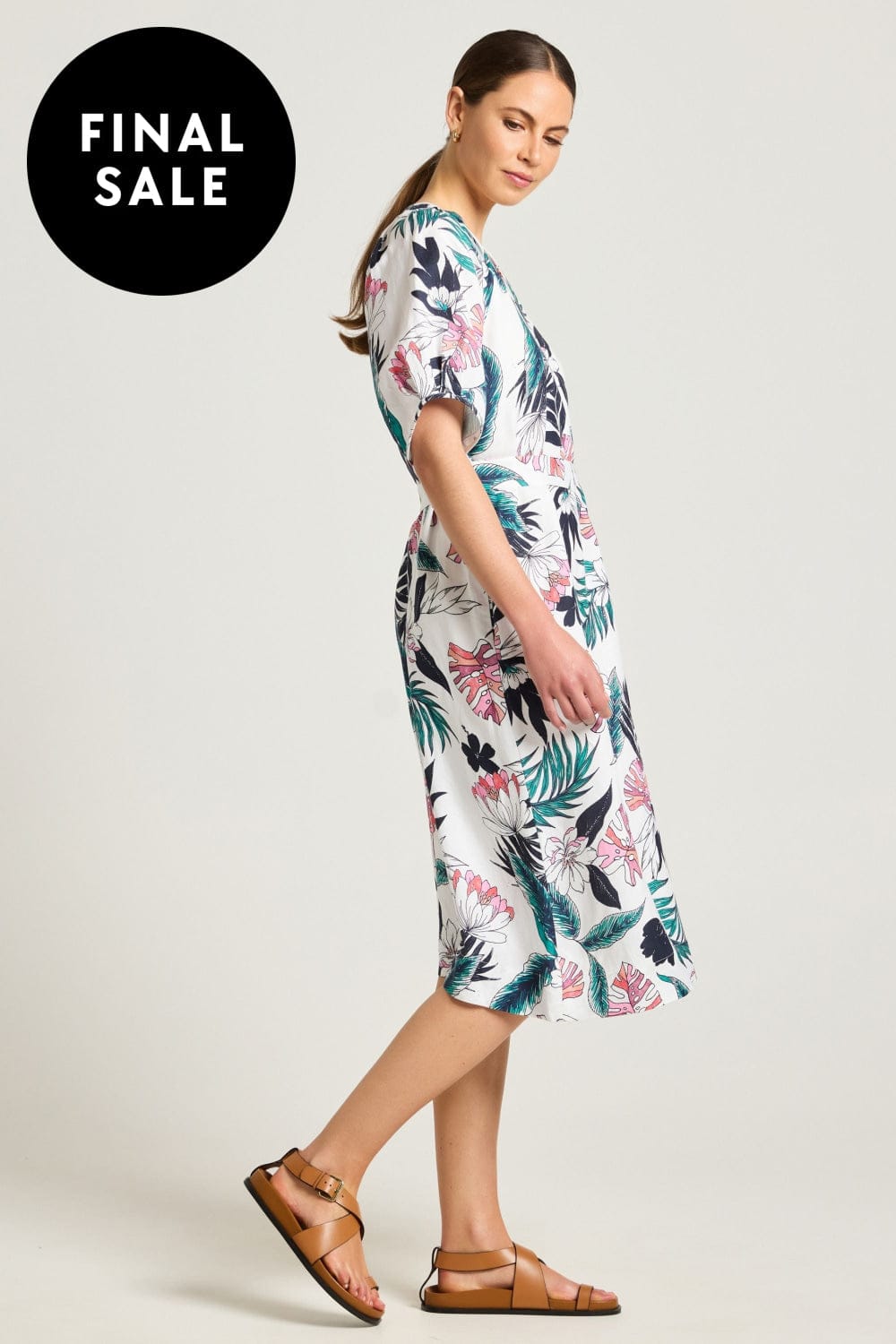 YARRA TRAIL DRESS PANAMA PRINT DRESS - YT25S9540