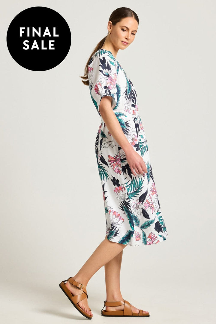 YARRA TRAIL DRESS PANAMA PRINT DRESS - YT25S9540