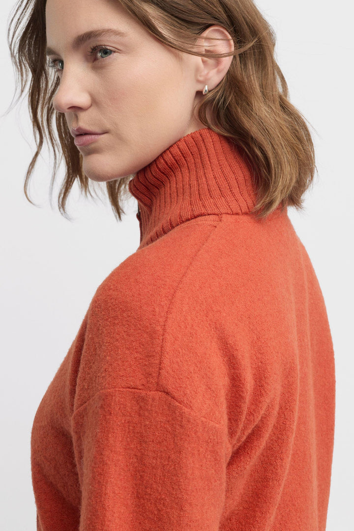 YARRA TRAIL JACKET EMBER KNIT JACKET - YTWN6271
