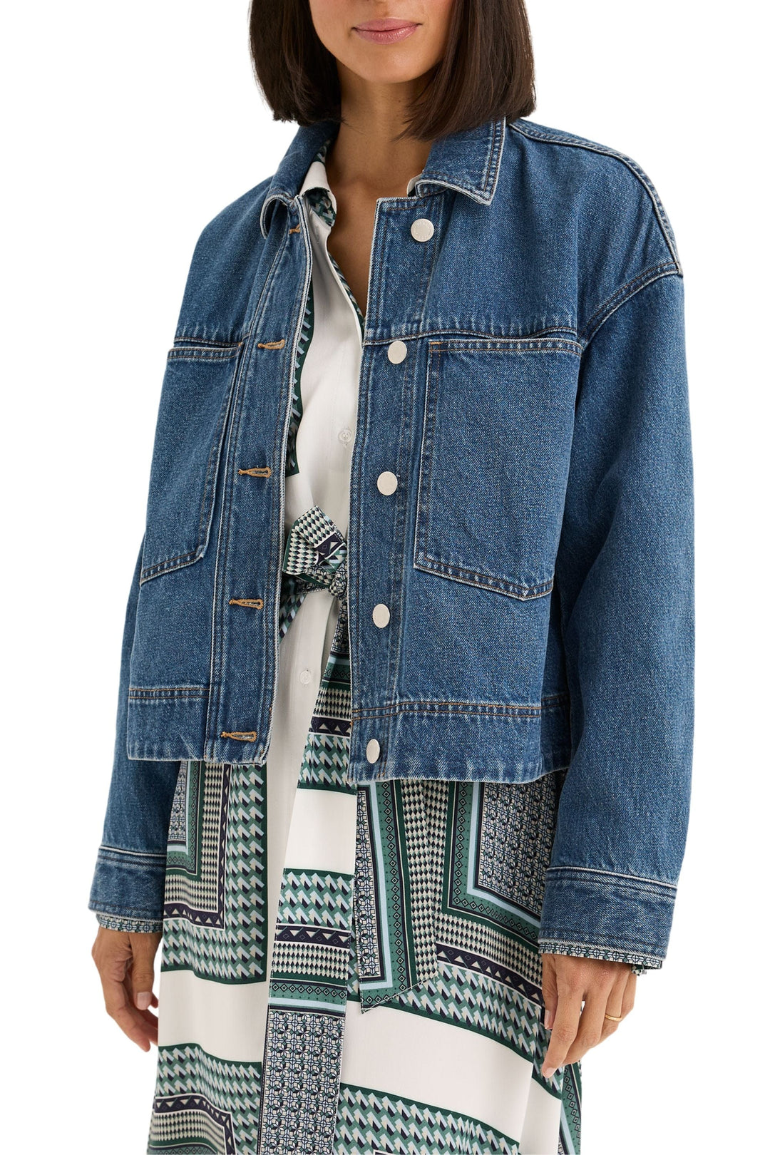YARRA TRAIL JACKET MID-WASH / 8 ENVY JACKET - YTWN6268