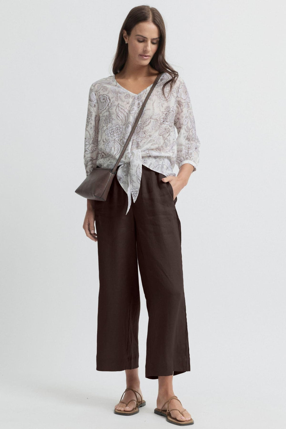 YARRA TRAIL PANTS TIRARI PINTUCK PANT - YTWN8064