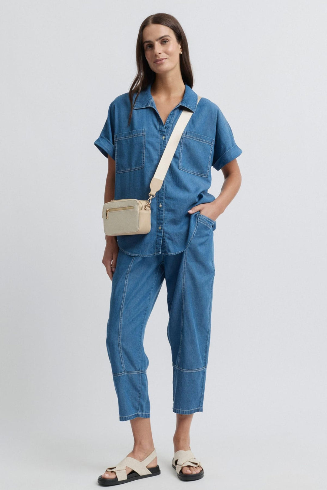 YARRA TRAIL SHIRT MARSEILLE SHIRT - YTWN 4400