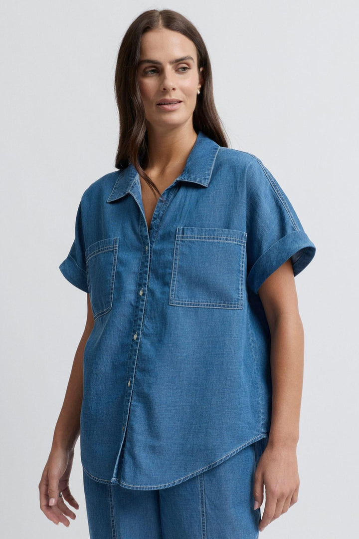 YARRA TRAIL SHIRT MARSEILLE SHIRT - YTWN 4400