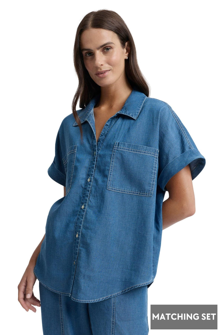 YARRA TRAIL SHIRT MARSEILLE SHIRT - YTWN 4400