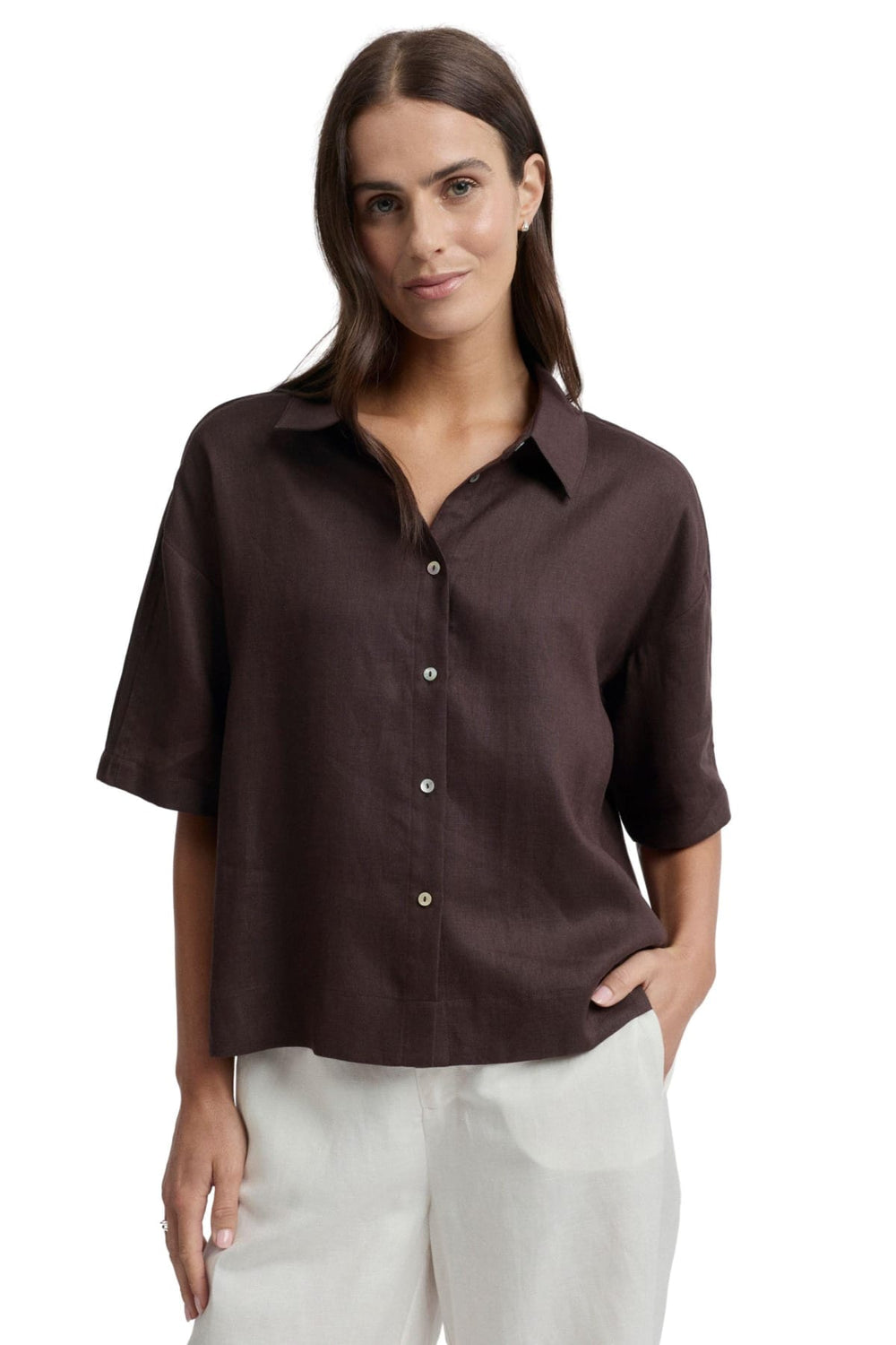 YARRA TRAIL SHIRT TIRARI ESSENCE SHIRT - YTWN4388