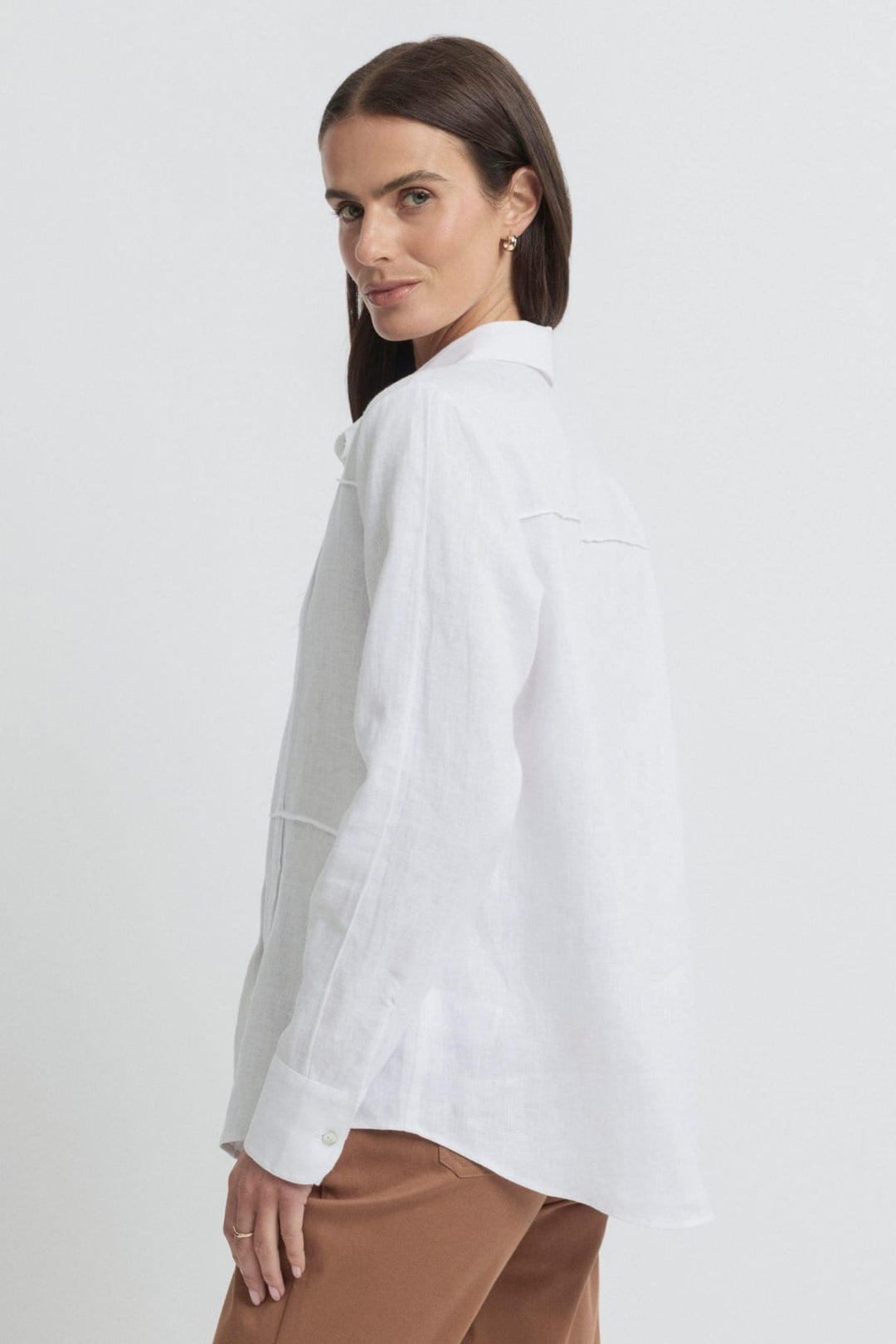 YARRA TRAIL SHIRT TIRARI PINTUCK SHIRT - YTWN4383