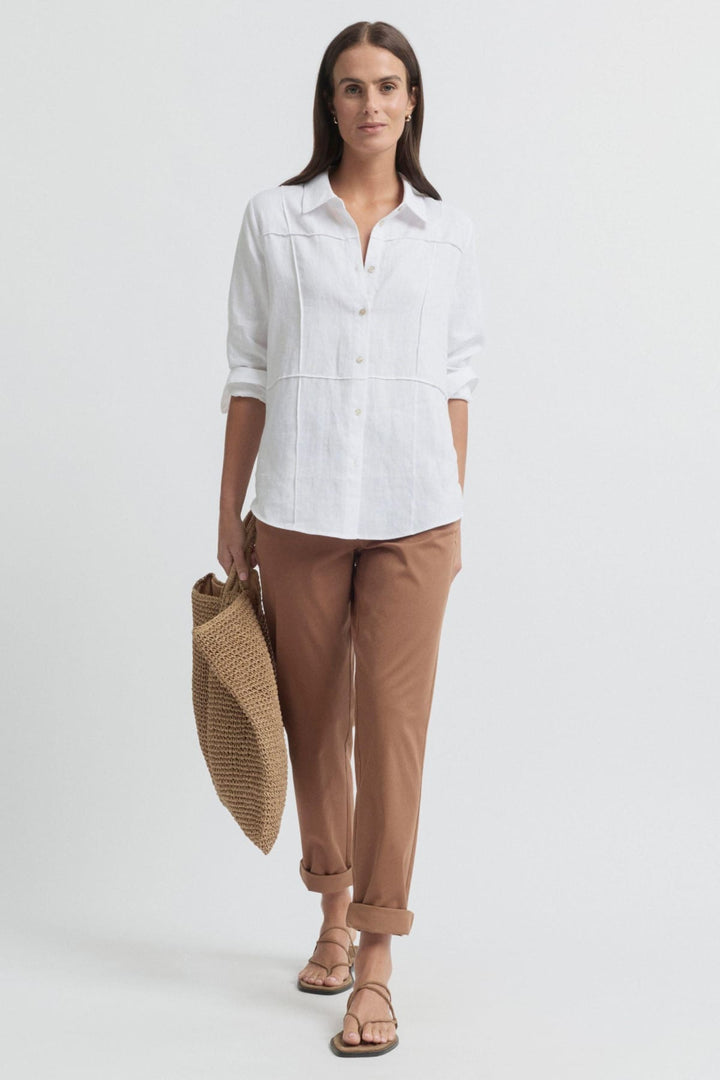 YARRA TRAIL SHIRT TIRARI PINTUCK SHIRT - YTWN4383