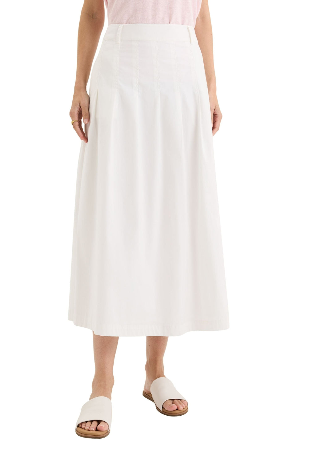 YARRA TRAIL SKIRT 8 / WHITE PETAL SKIRT - YTWN2025