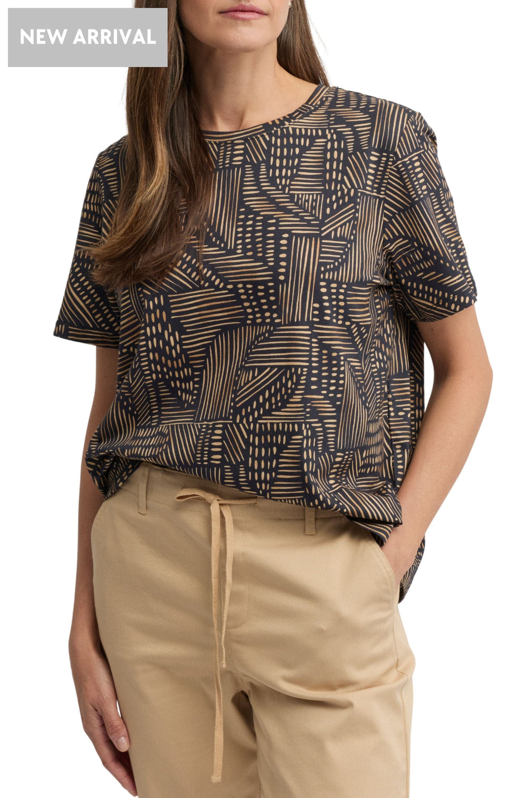 YARRA TRAIL TOP CENTRAL TEE - YTWN3063