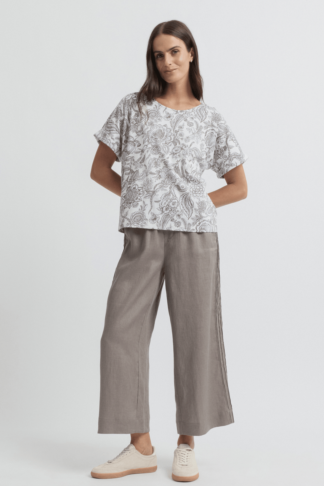 YARRA TRAIL TOP DELICACY TEE - YTWN3090