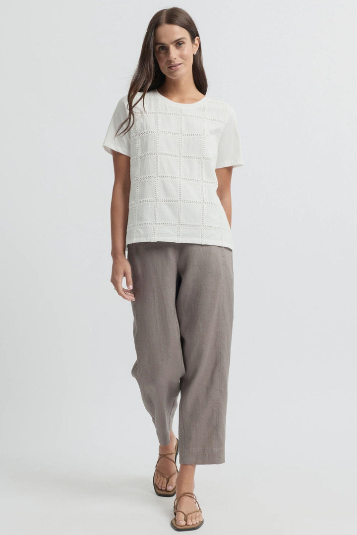 YARRA TRAIL TOP LACET TEE - YTWN3091