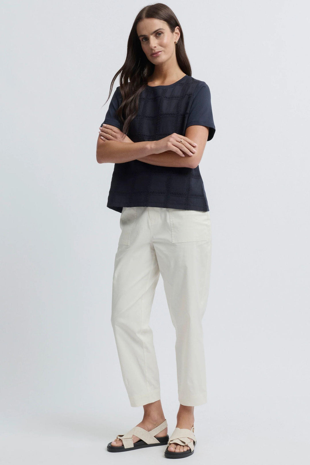 YARRA TRAIL TOP LACET TEE - YTWN3091