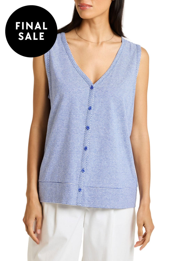 YARRA TRAIL TOP XS / BLUE DAHLIA TANK - YT25S7001