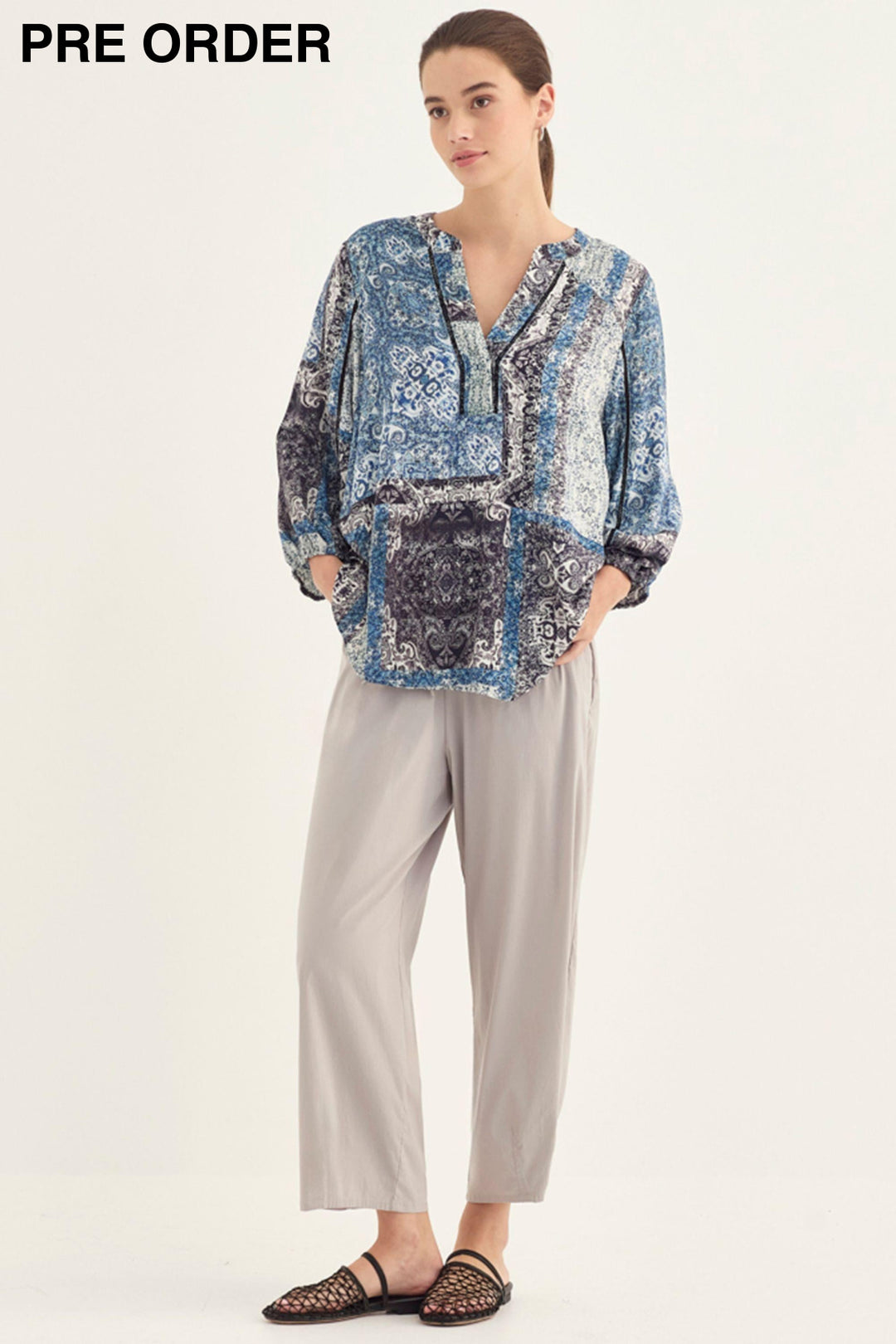 YASMIN TOP - 1218BR - TOP