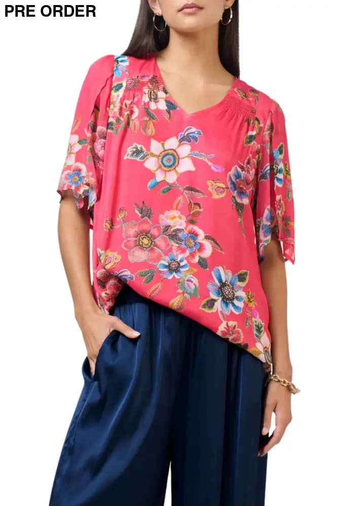 ZINNIA BLOUSE - LS3114Z BLOUSE