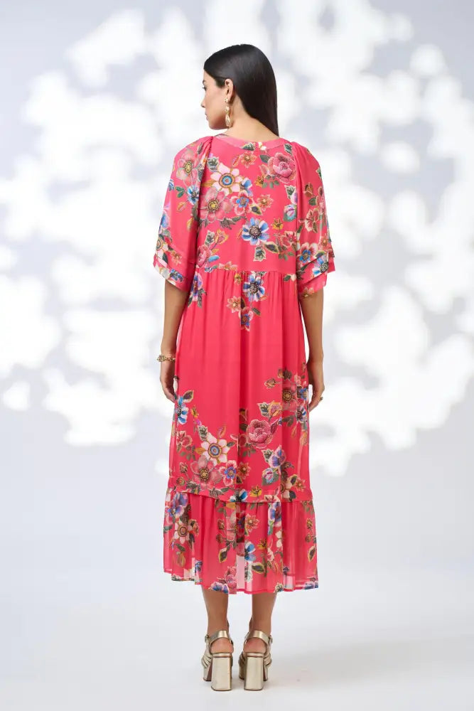 ZINNIA MIDI DRESS - LS3115Z DRESS