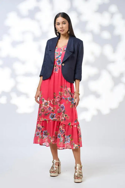 ZINNIA MIDI DRESS - LS3115Z DRESS