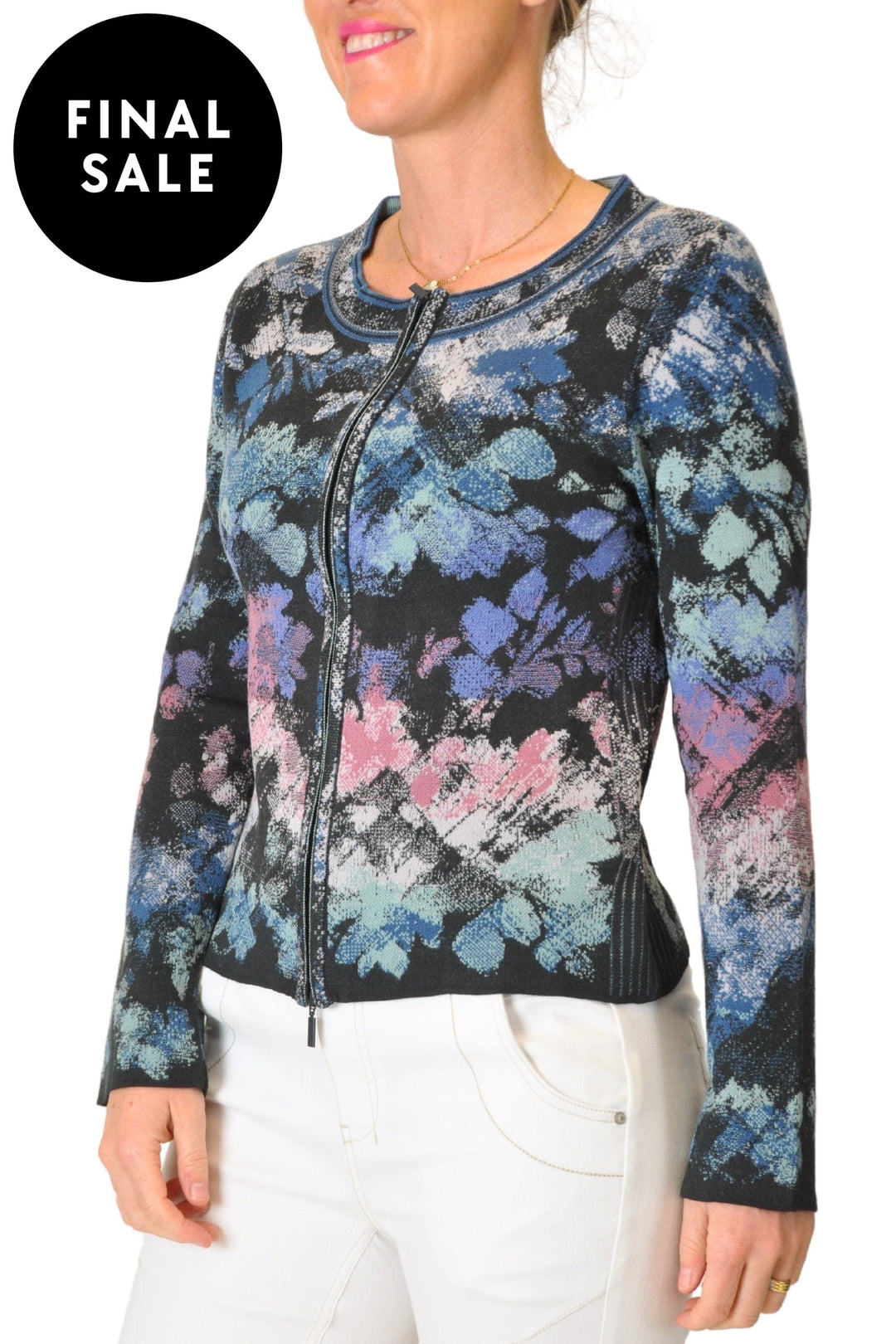 IVKO CARDIGAN ZIP CARDIGAN - 242720