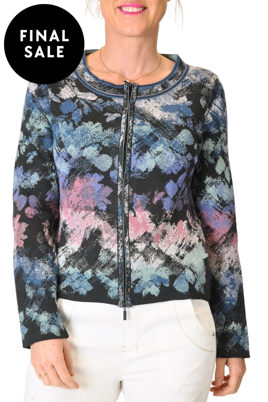 IVKO CARDIGAN ZIP CARDIGAN - 242720