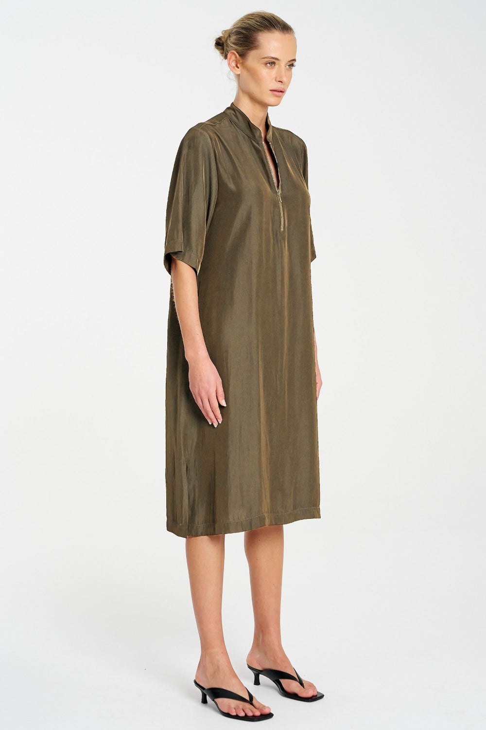 ZIP PLAZA DRESS - F673034 DRESS