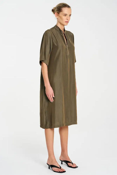 ZIP PLAZA DRESS - F673034 DRESS