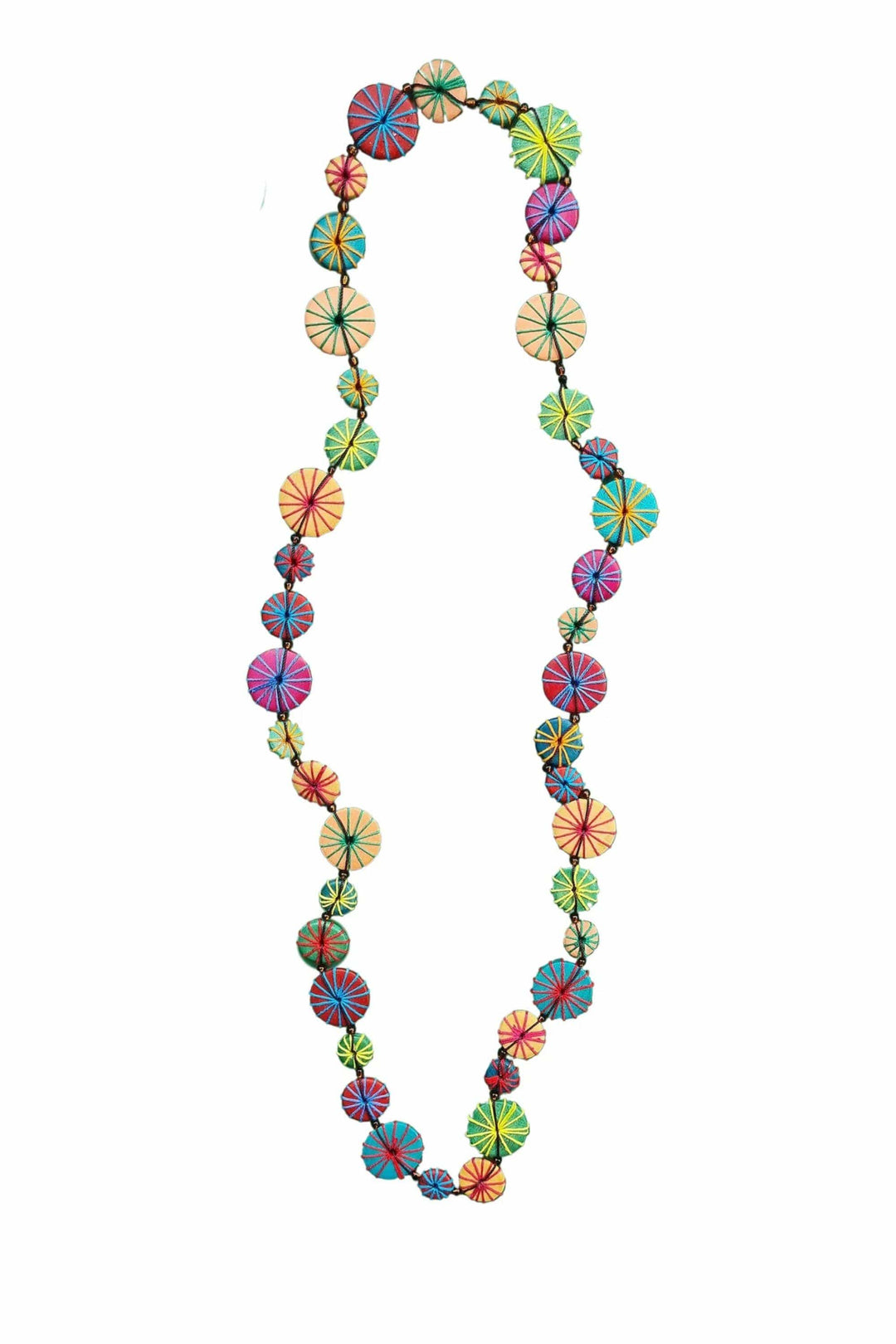 ZODA JEWELLERY MIXED WOODEN NECKLACE - N662X1