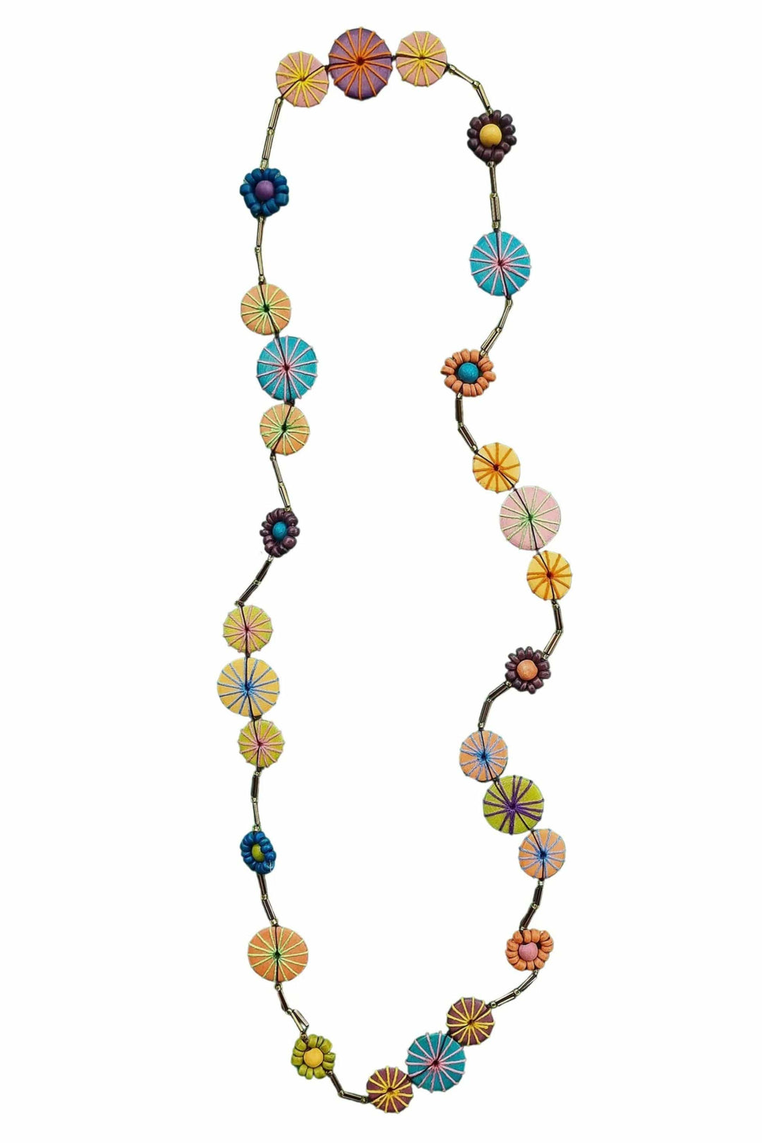 ZODA JEWELLERY MULTI WOODEN NECKLACE - N65663