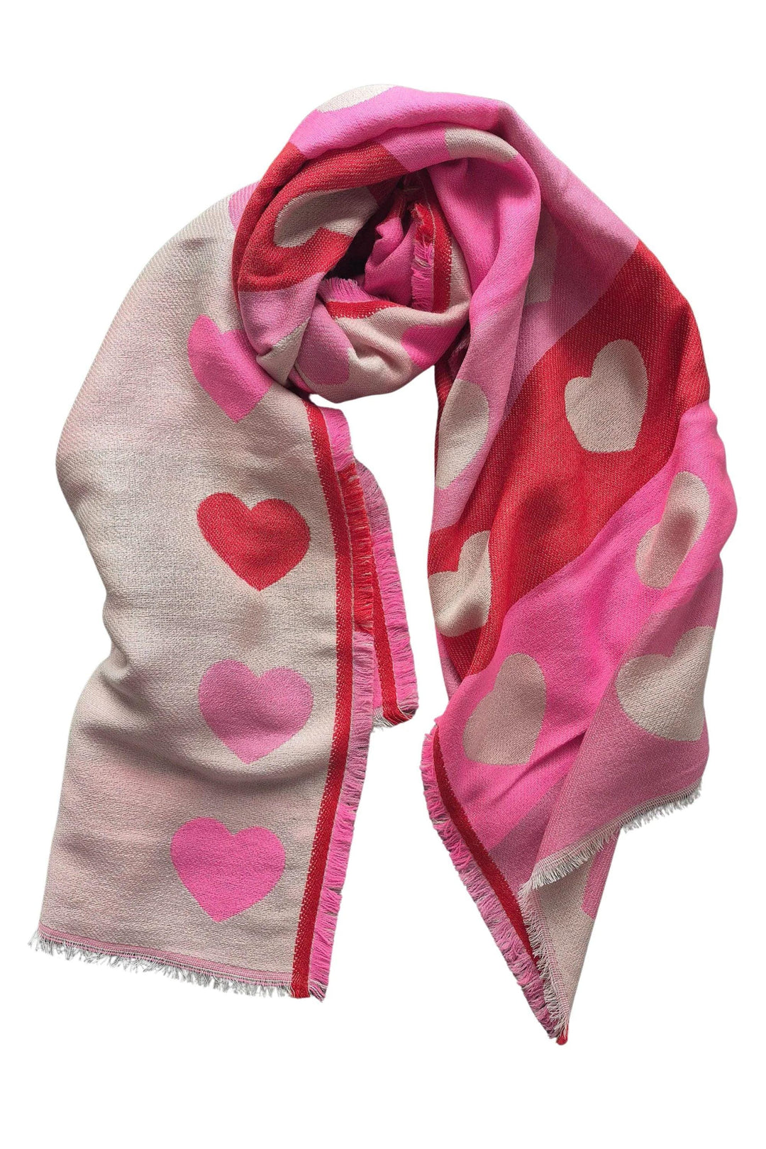 ZODA SCARF PINK WINTER SCARF - AM18103