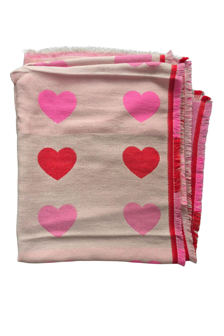 ZODA SCARF PINK WINTER SCARF - AM18103