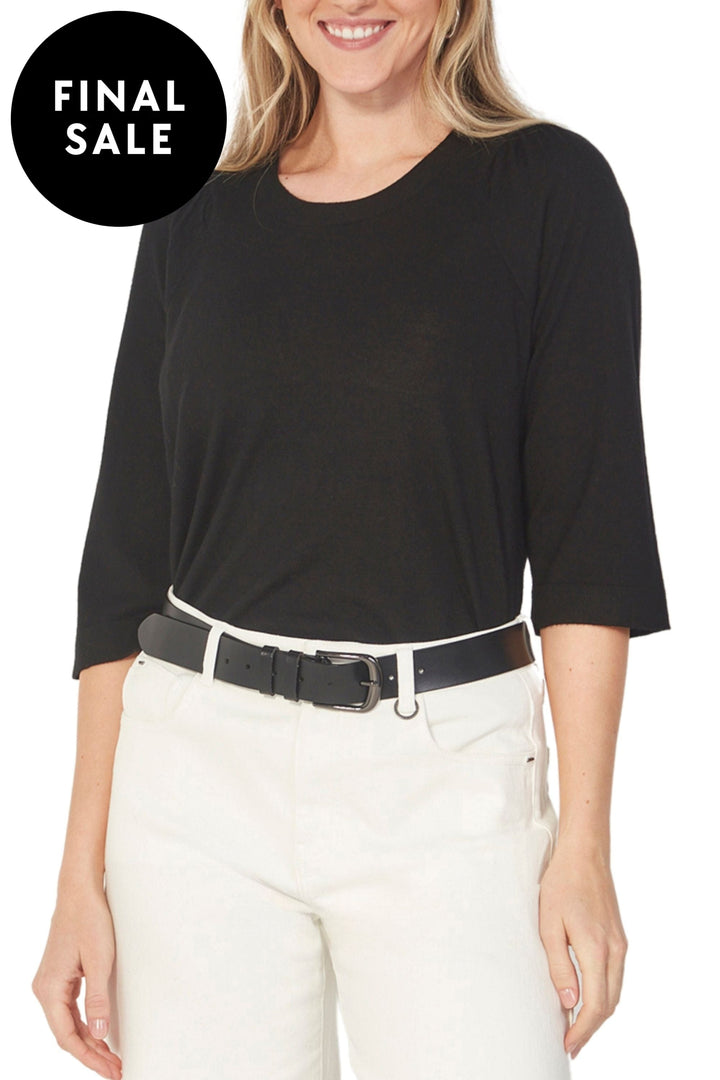 VERGE TOP XS / BLACK ZOE TOP - 9672SF