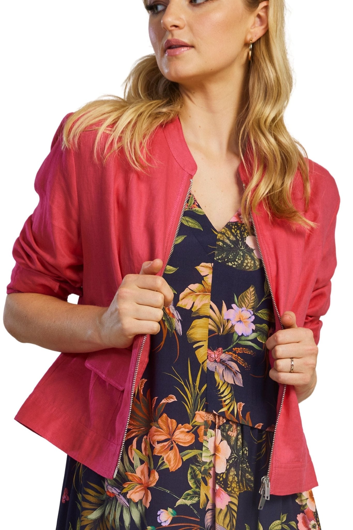 MADLY-SWEETLY-LINEN-LET-LIVE-JACKET-MS843