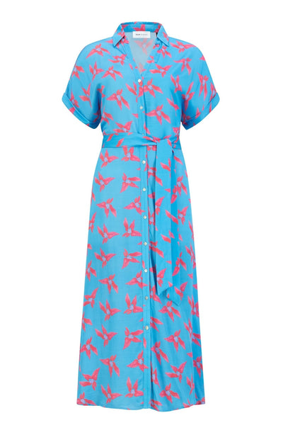 LYNN ORIGAMI FLOWER DRESS - SP7252