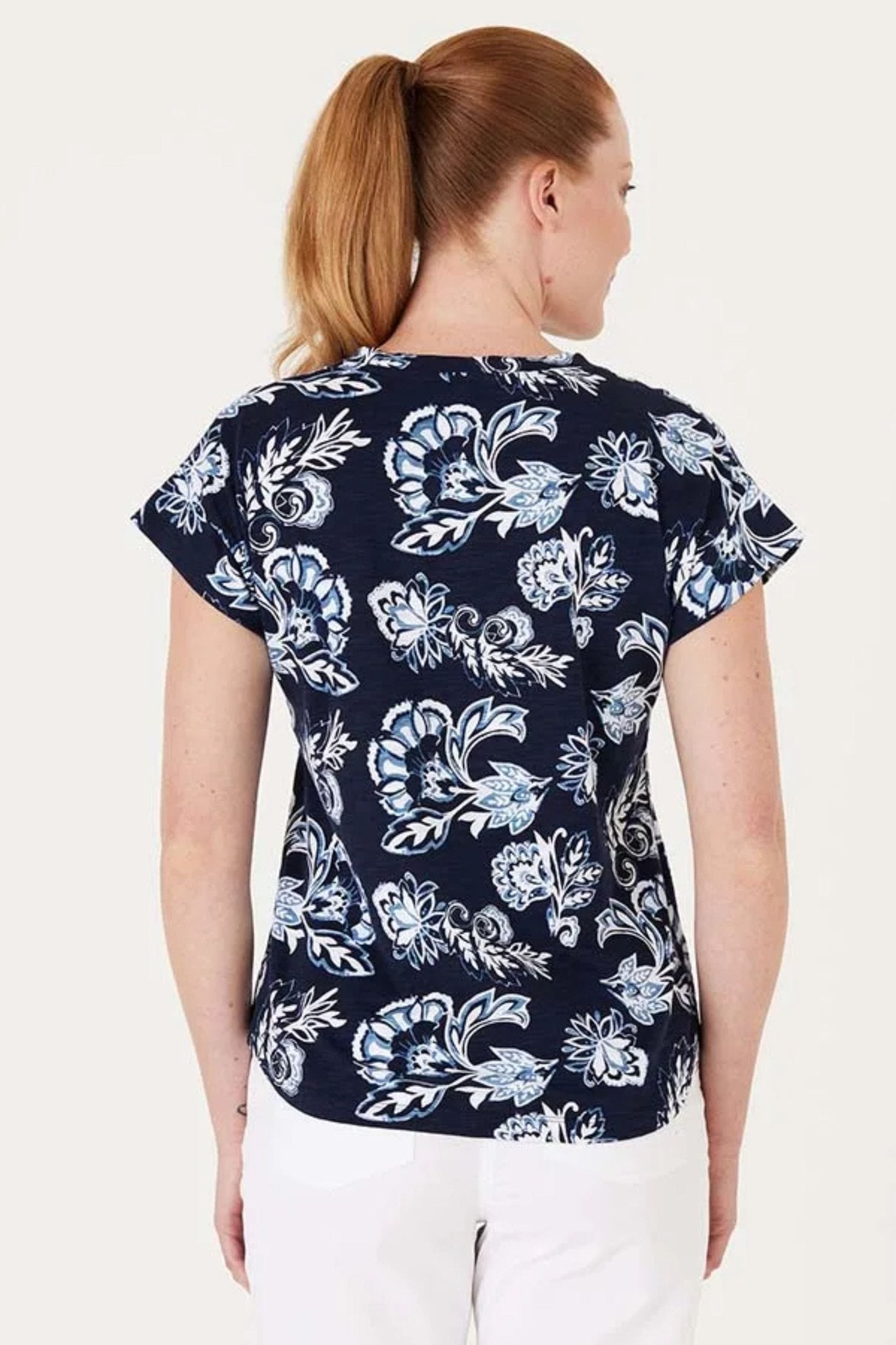 MIDNIGHT FLORAL TEE - YT24H7453
